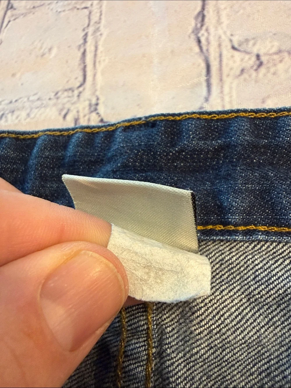 Men's Dark Blue Denim Jeans